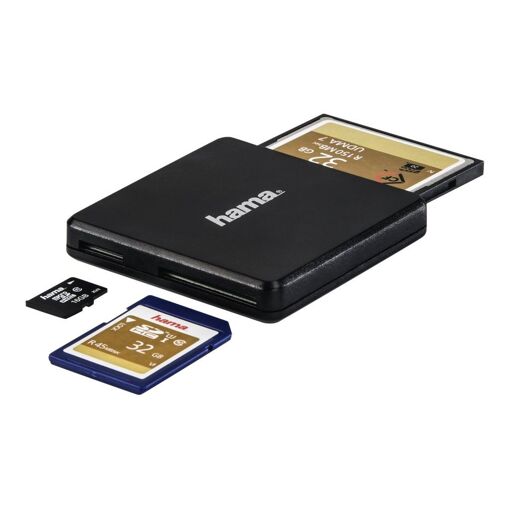 Leedor de tarjetas Hama USB 3.0 multifunción