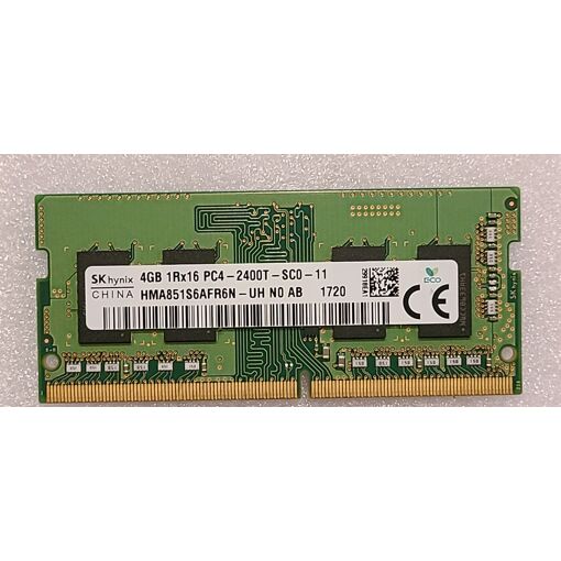 Módulo de memoria SK Hynix DDR4 4GB (260 pines, 2400 MHz, CL17, 1.2V, no ECC)