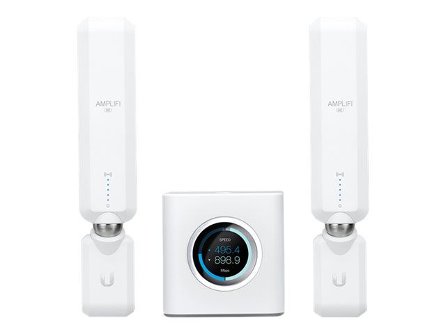 Sistema Wi-Fi Ubiquiti AmpliFi Hogar AFi-HD - Enrutador Wi-Fi (2 Amplificadores) - Hasta 20,000 pies cuadrados - Malla - 1GbE - Wi-Fi 5