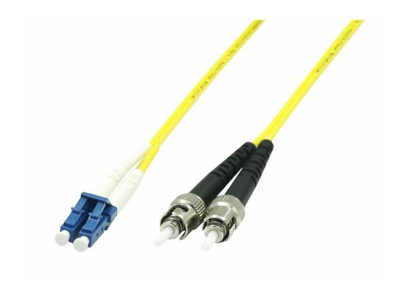 MicroConnect Network Cable - 7m, Single-Mode LC/UPC (M) to SC/PC (M), Optical Fiber, 9/125 µm, OS2, Halogen-Free, Yellow