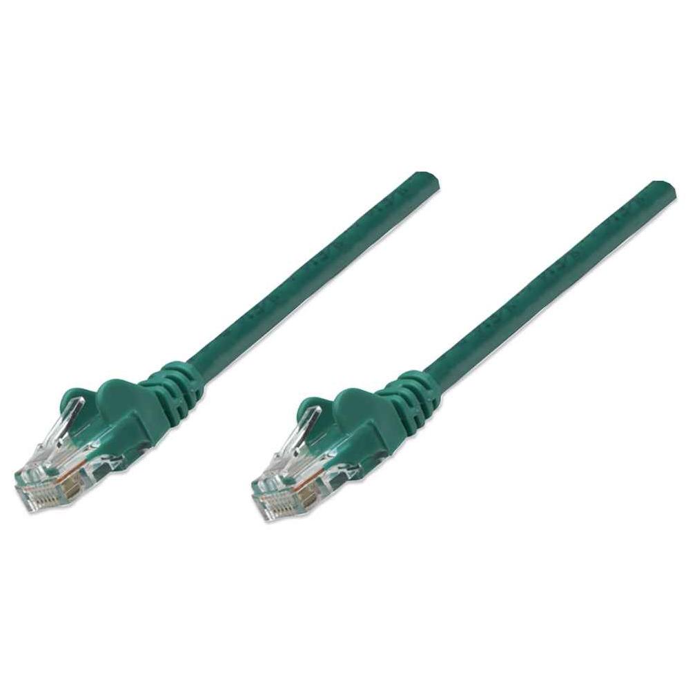 IC Intracom Network Cable Green 3 m Cat6 U/UTP (UTP)