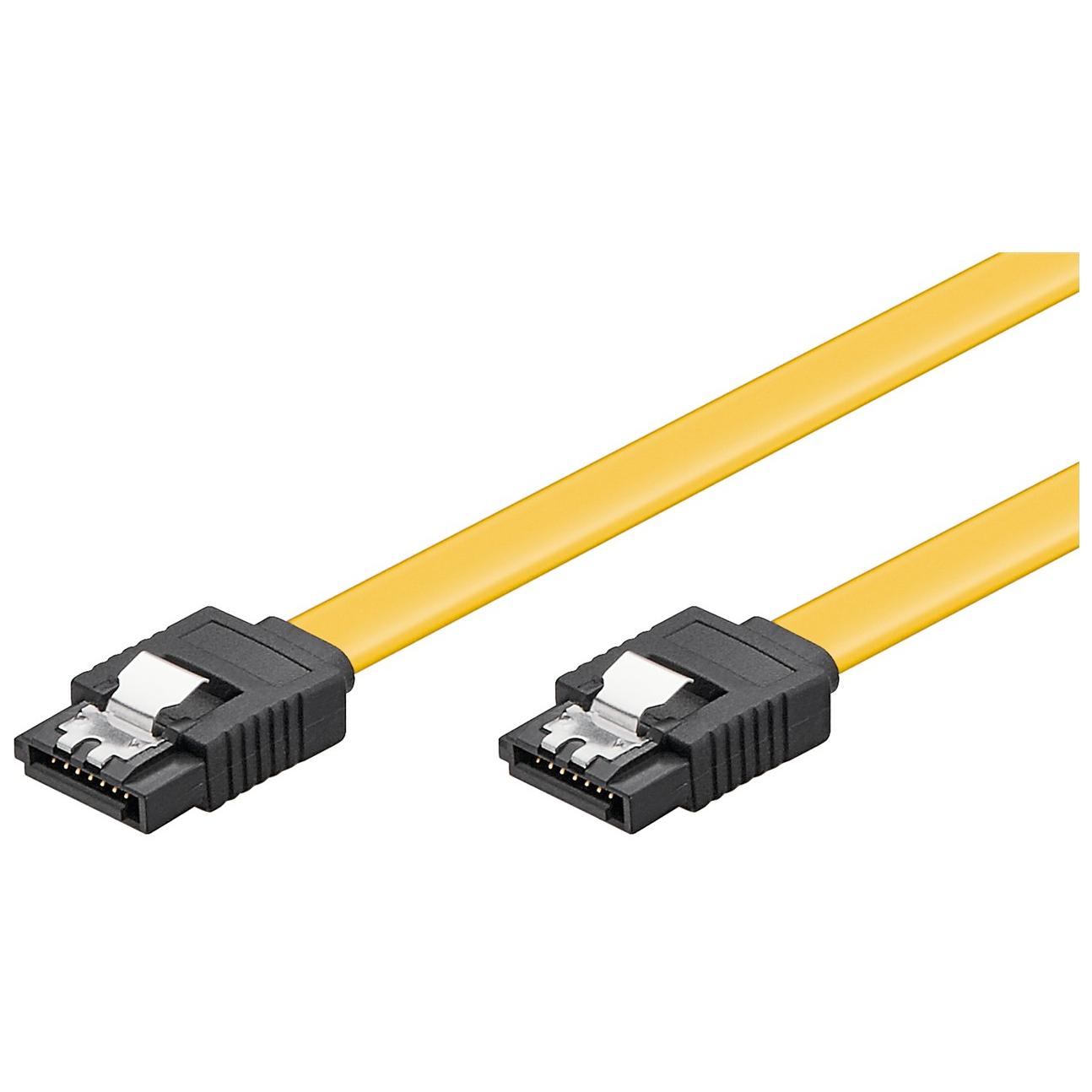 Goobay 95025 SATA Cable 1m Yellow