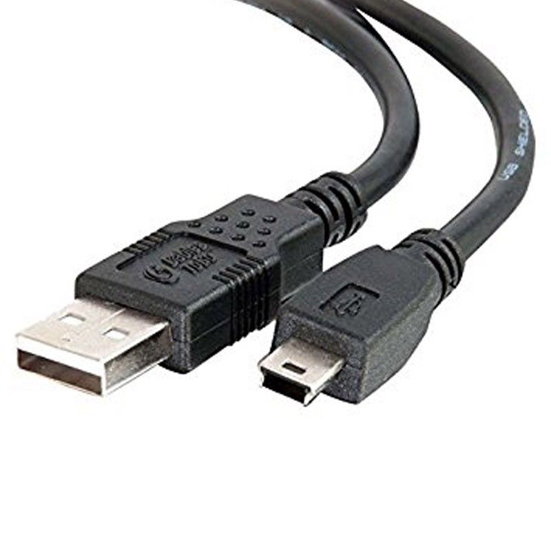 Mini USB to USB Adapter Cable, 72cm Black, New