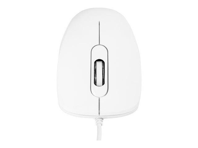 Modecom MC-M10 Optical Mouse, 3 Buttons, USB, White