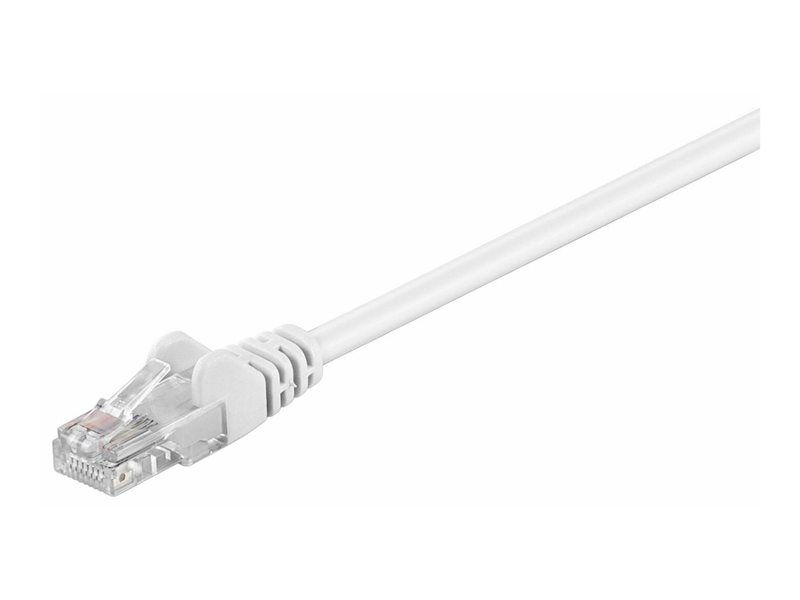 Cable de red MicroConnect - 7.5 m UTP CAT 5e - RJ-45 (M) a RJ-45 (M) - Bloqueado - Blanco