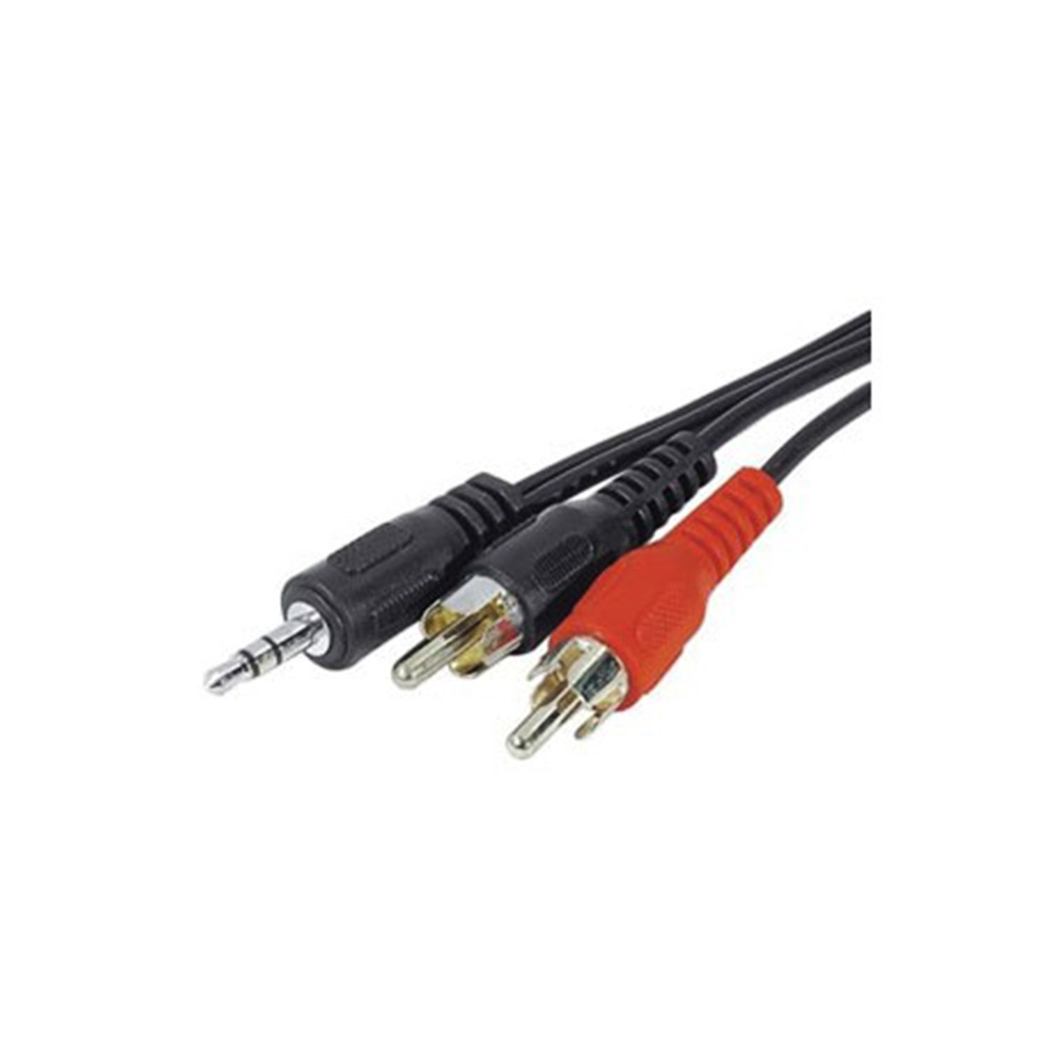 LTC Audio 1 JACK 3.5mm Stereo to 2 RCA Male Cable 5M - CA5JR