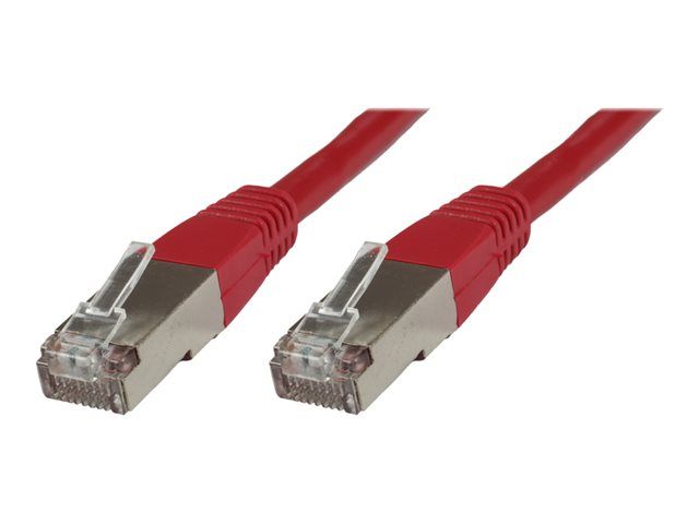 Câble réseau MicroConnect - 5 m SFTP, Cat6 moulé - Rouge