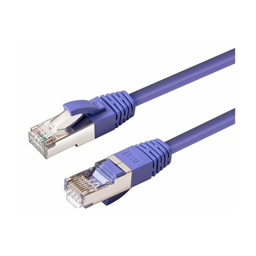 MicroConnect Network Cable - 20m, CAT6 SFTP, PiMF, Halogen-Free, Locking, Violet