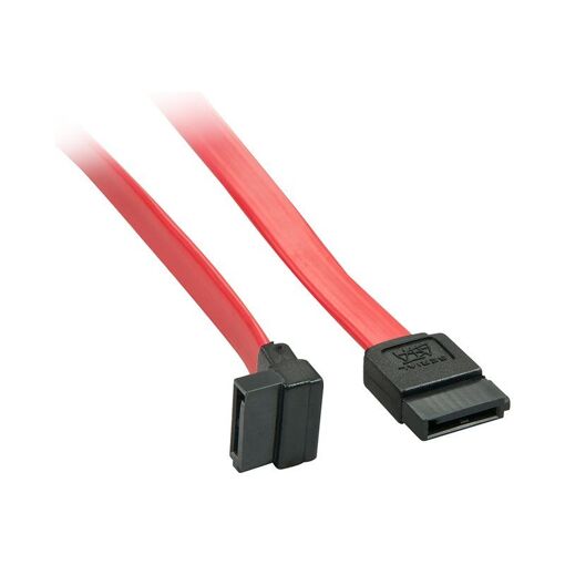 Cable SATA Lindy - 70 cm - Rojo