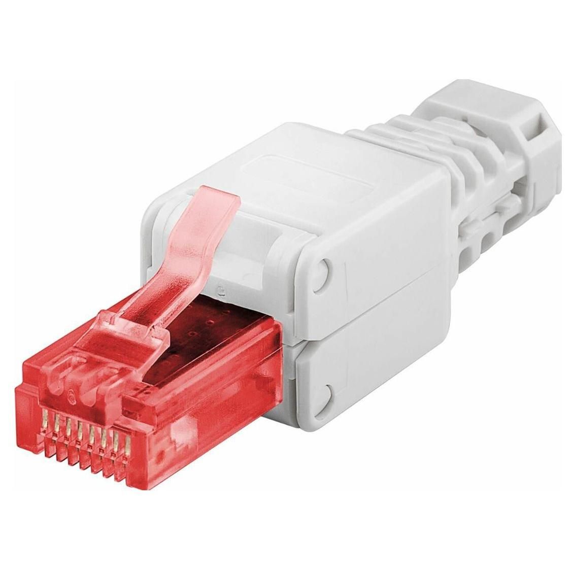 Conector modular MicroConnect RJ-45 CAT 6