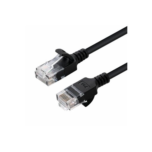 Câble réseau MicroConnect - 3 m, UTP Cat 6, RJ-45 (M) vers RJ-45 (M), Noir