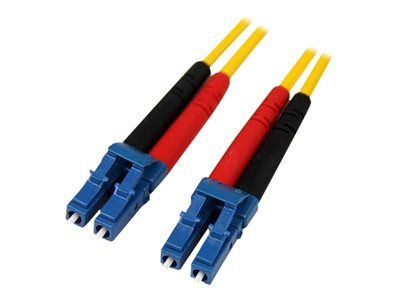 StarTech 4m LC/LC Duplex Monomode Fiber Optic Cable, 9/125um