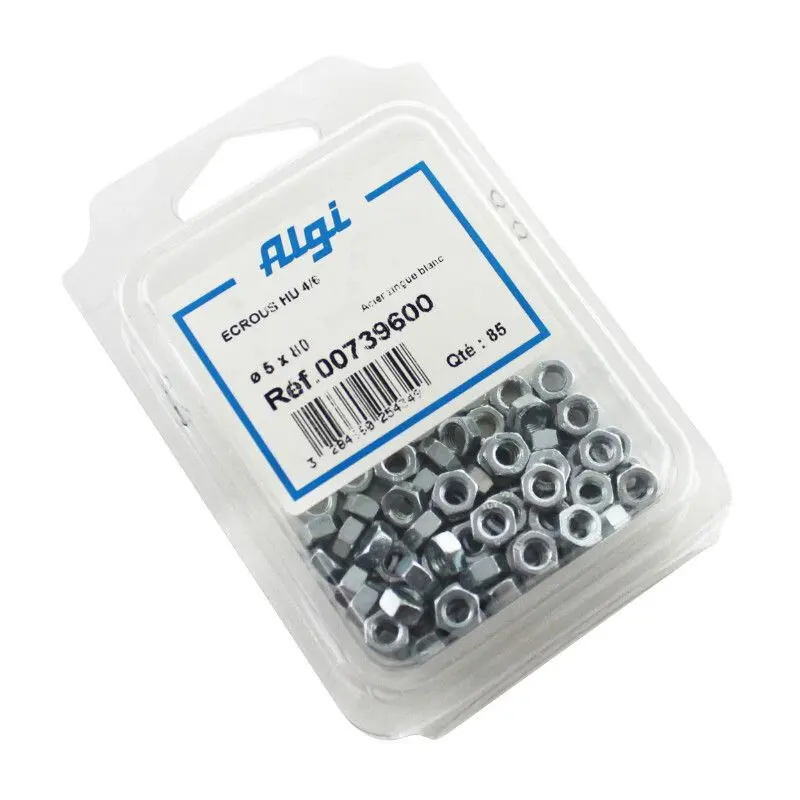 Algi 6-Pitch Nut, 85 in a Blister Pack