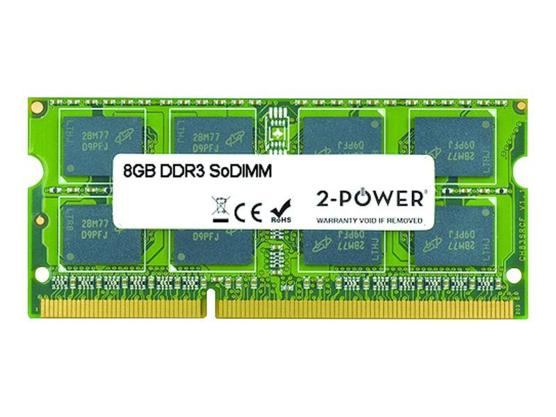 PSA 2-Power DDR3 Module - 8GB SO DIMM 204-Pin - 1600MHz/PC3-12800 - CL11 Non-Buffered Non-ECC