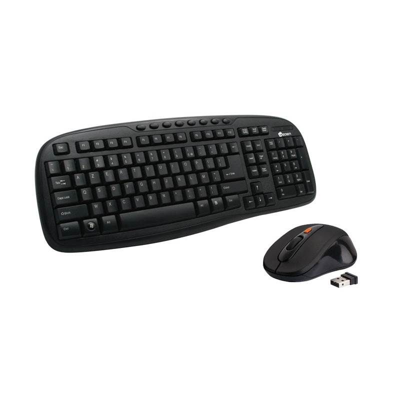 Ensemble clavier et souris sans fil WE 2,4 GHz