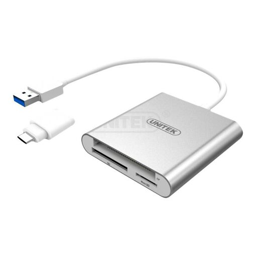 Lector de tarjetas Unitek todo en uno (SD, CF, MicroSD) - USB 3.0