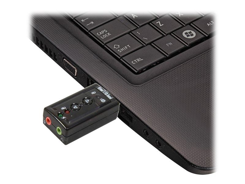 Eminent EW3762 - 7.1 Channel Sound Card - USB - CMedia CM108