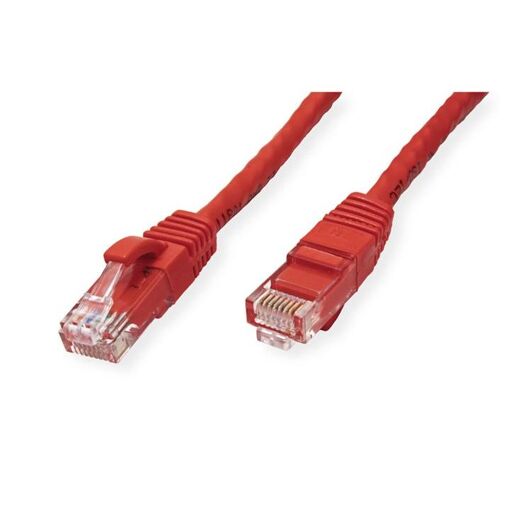 Secomp CAT 6a RJ-45 Cable, 3m, Red (RAL 3000)