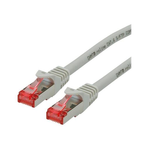 Secomp CAT 6 RJ-45 Cord - 5m, SFTP, Molded, Locking - Grey