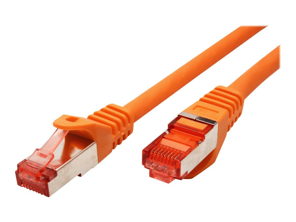 Secomp CAT 6 RJ-45 Cable, 3m, Orange