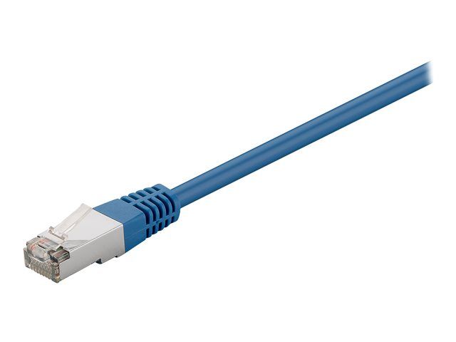 Wentronic RJ-45 Cat 5e Patch Cable, 10m, Blue
