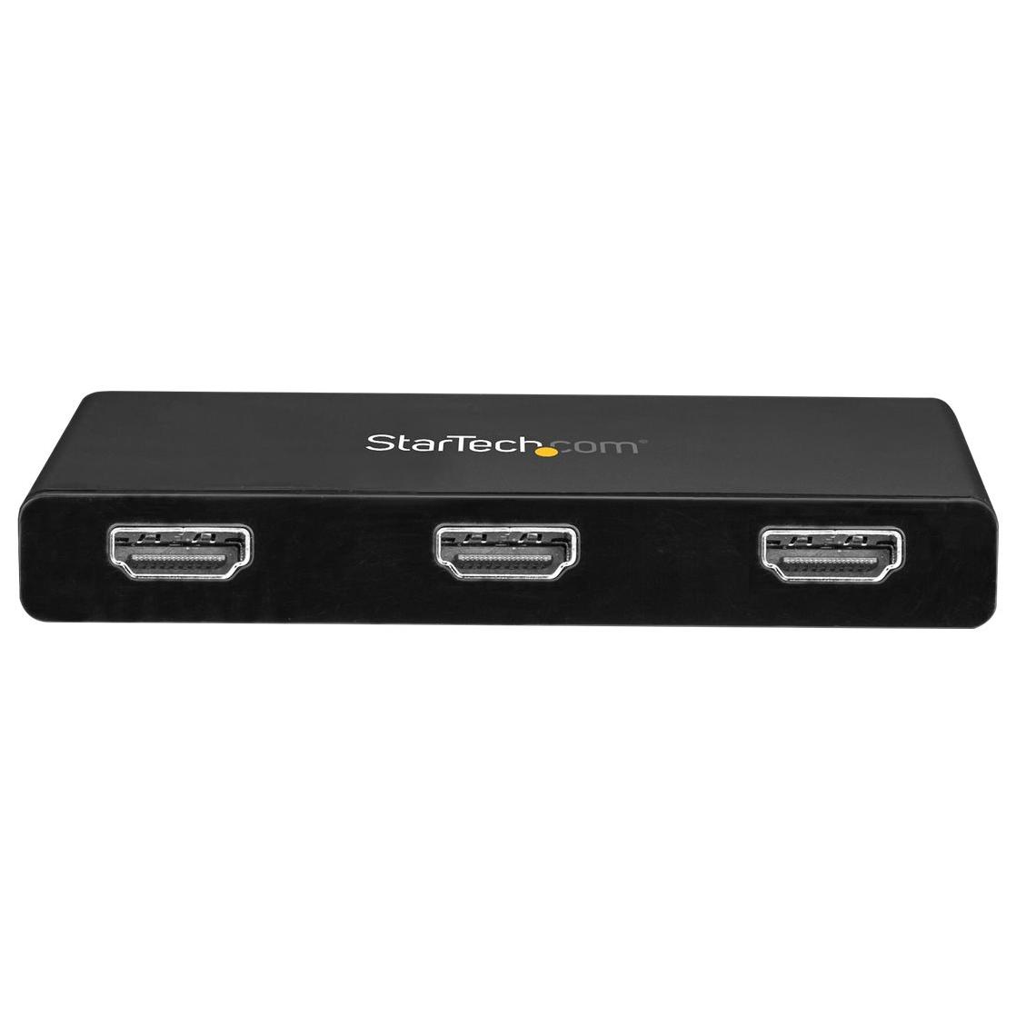 StarTech.com USB-C to 3 HDMI Splitter - 4K30Hz Support