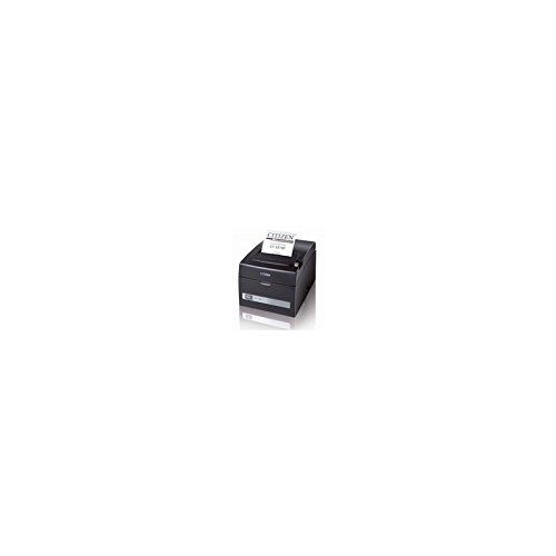 Citizen CT-S310II - Two-Color Thermal Receipt Printer - 8cm and 5.8cm Rolls - 203dpi - Up to 160mm/s - USB, LAN - Cutting Tool - Black