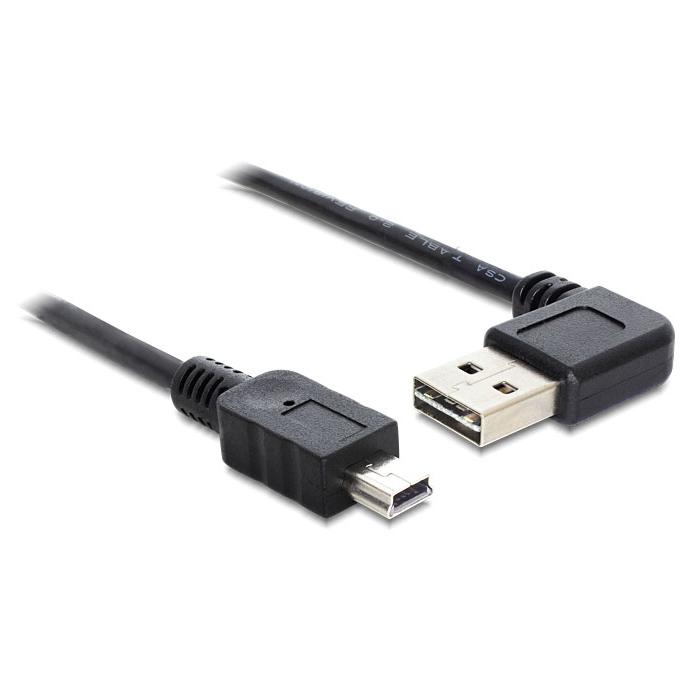Delock 1m USB 2.0 A - MiniUSB M/M Cable