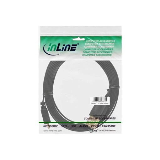 INTOS ELECTRONIC InLine 2m Micro-USB to USB Cable (Male to Male)