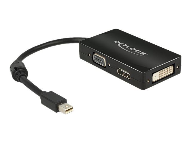 Adaptador Delock DisplayPort mini a VGA/HDMI/DVI