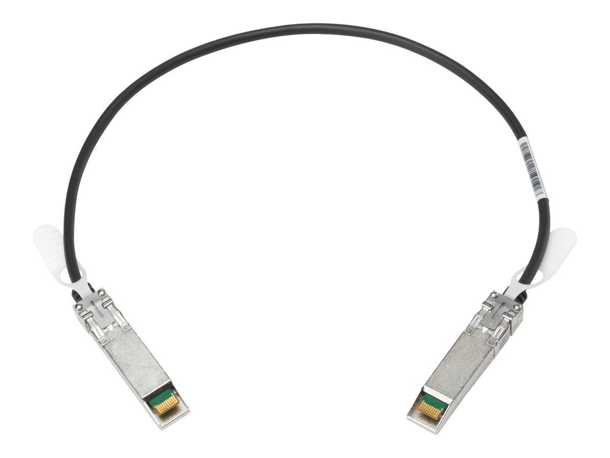 HPE Copper Cable - Câble d'attache directe 25GBase - SFP28 (M) pour SFP28 (M) - pour HPE SN2410, SN2410M 25; Primera 600, 600 2-way, 600 4-way; StoreOnce 36XX, 52XX; CX 8360