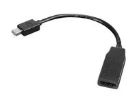 Lenovo Mini DisplayPort to HDMI Cable, 0.2m, Black