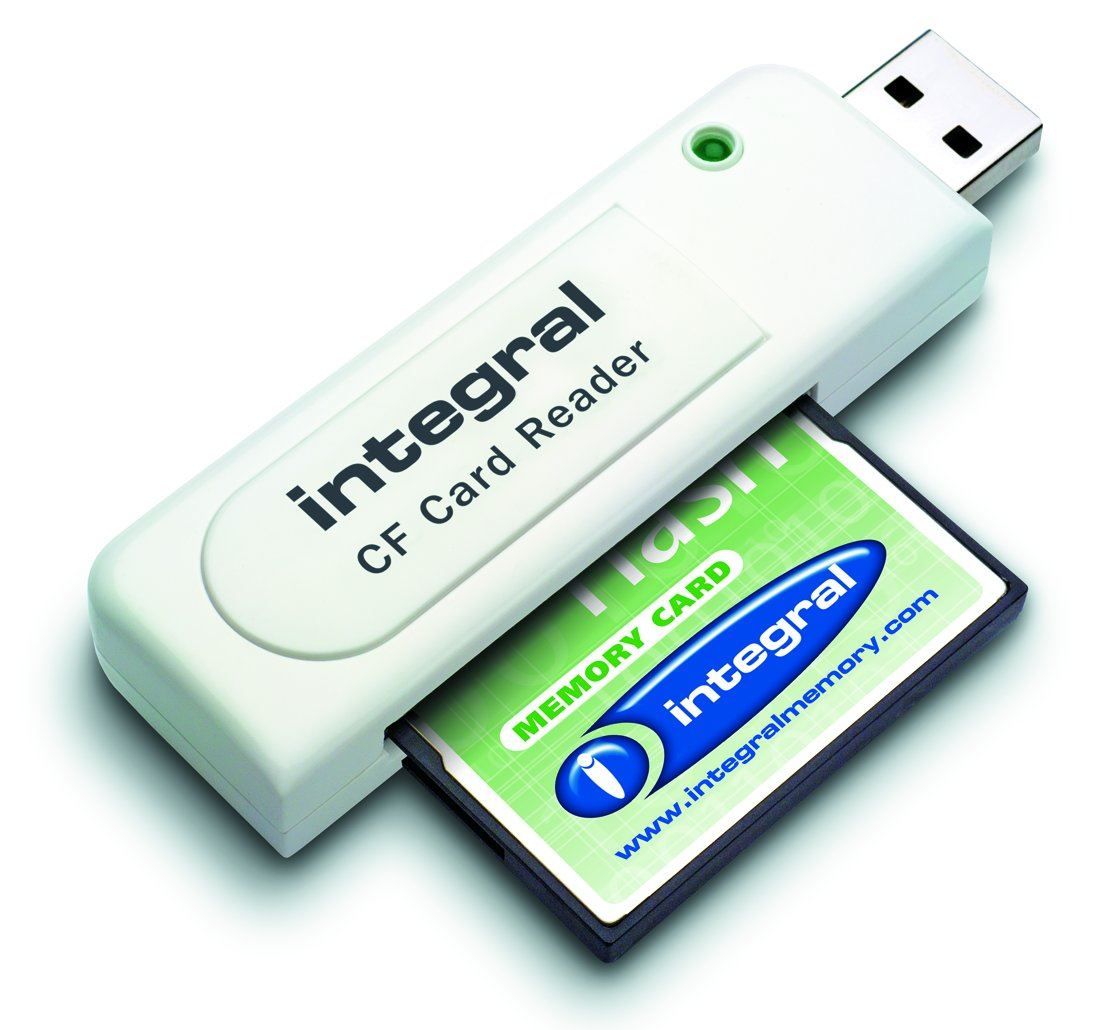Integral USB 2.0 CF Card Reader