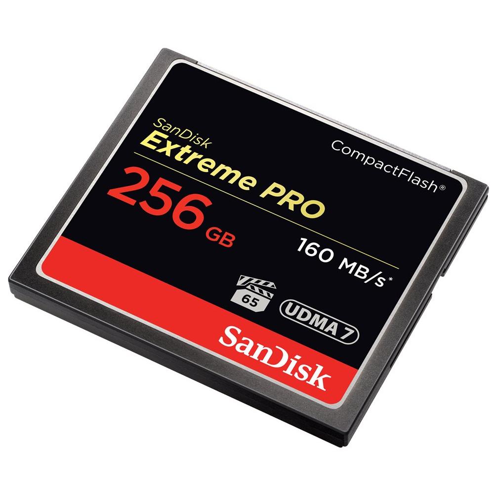 SanDisk Extreme PRO CompactFlash Memory Card - 256GB