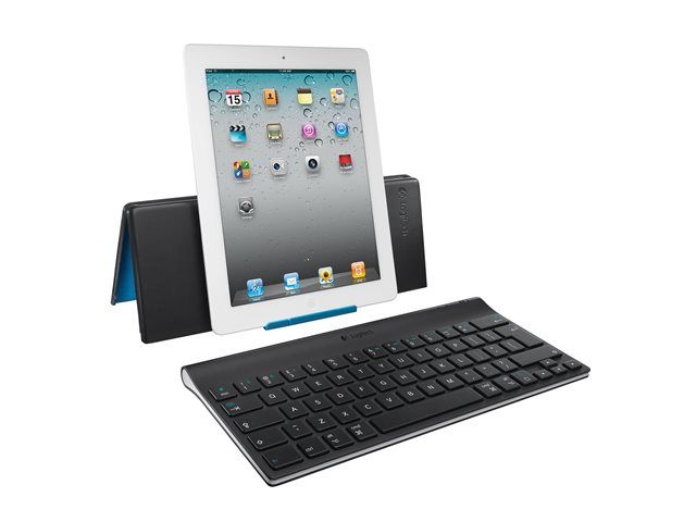 Logitech Tablet Keyboard with Bluetooth for Apple iPad 1/2