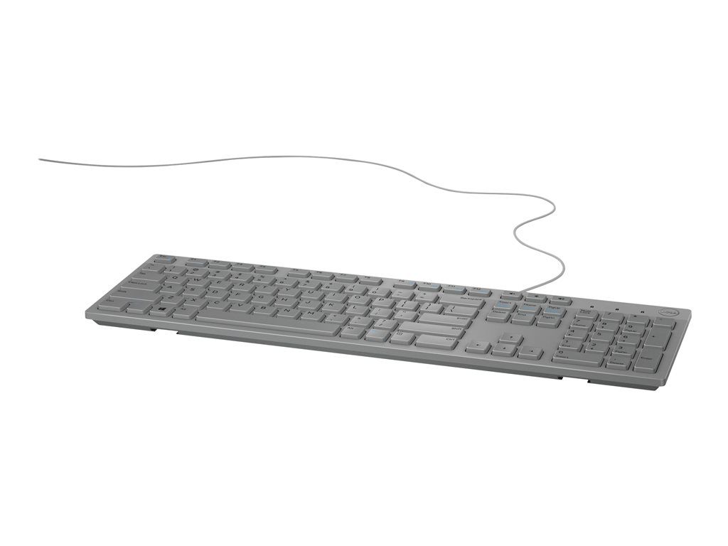Teclado Dell KB216 USB - Alemán - Gris