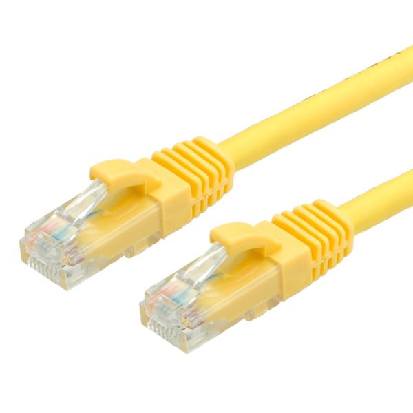 Secomp CAT 6a RJ-45 Cable, 20m, Yellow