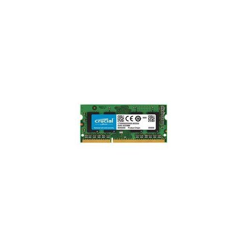 Memoria Crucial DDR3L de 4 GB, módulo SO-DIMM de 204 pines, 1600 MHz / PC3-12800, CL11, 1,35 V, sin búfer, no ECC
