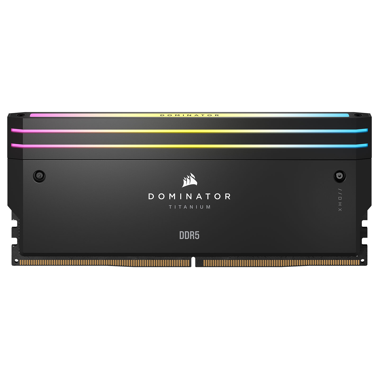 Corsair Dominator Titanium DDR5 RGB 96 GB (4 x 24 GB) 6400 MHz CL32 - Black