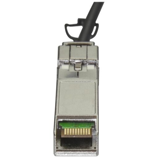 StarTech 5m Direct Connect SFP+ Cable - MSA Compliant, 10G SFP+, Passive Twinaxial Cable, DAC Cable, 10GBase-SR, Locking SFP+ to SFP+ - Black