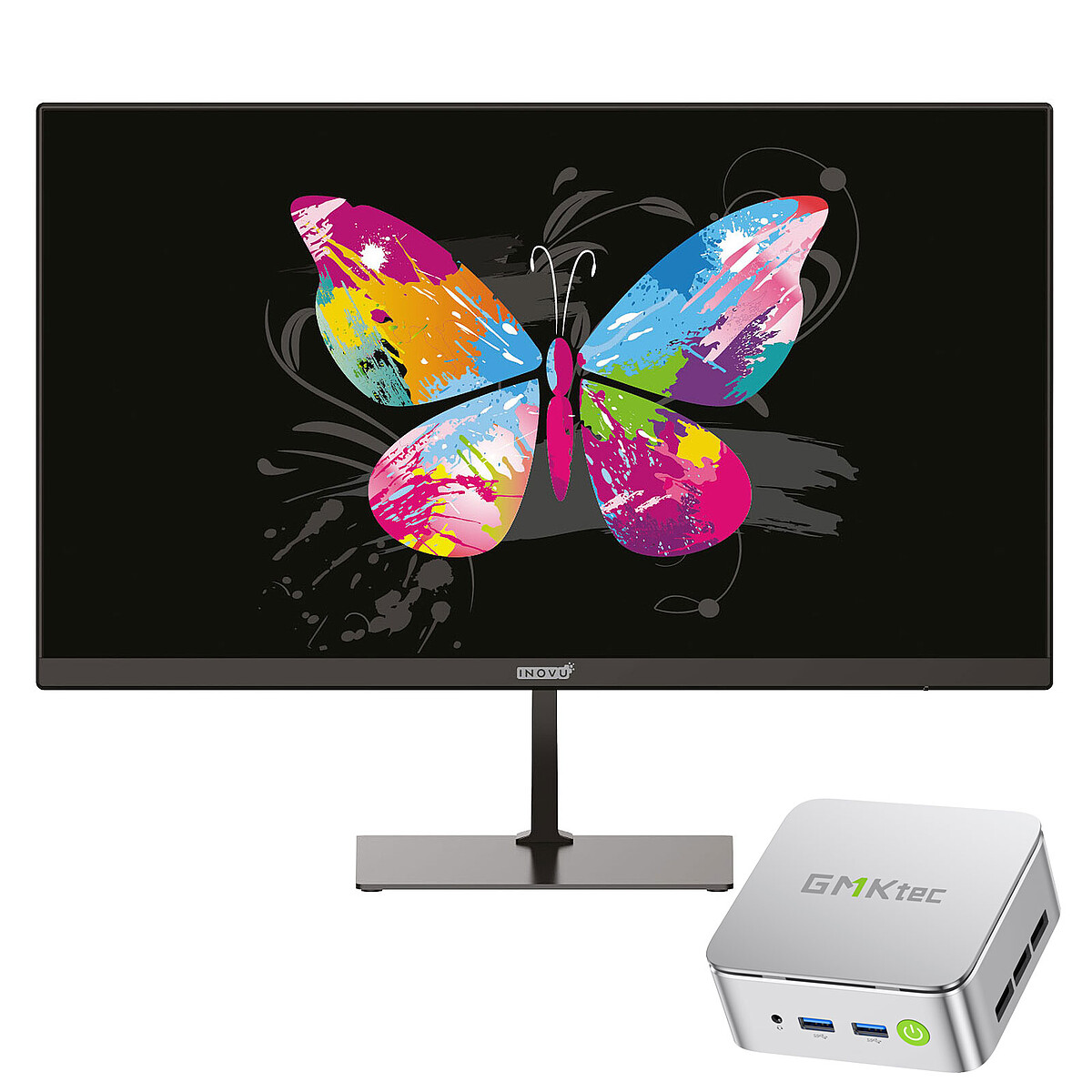 Mini PC Workstation G10 3500U 16/512 23.8" W11P