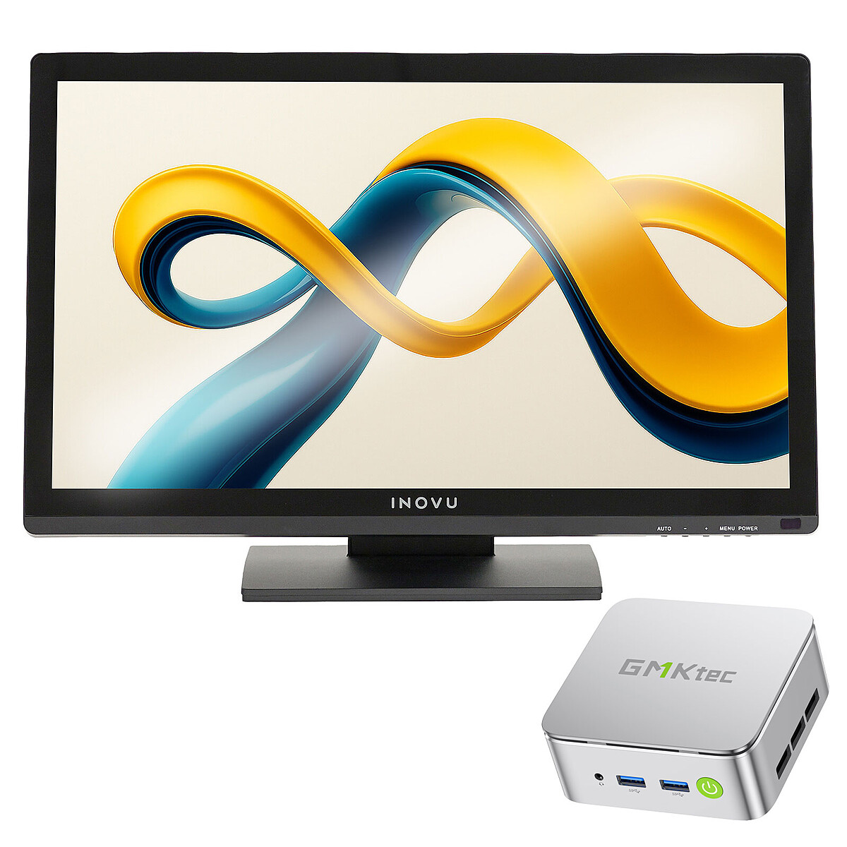 Mini PC Workstation G10 3500U 16/1024 23.8" Tactile W11P