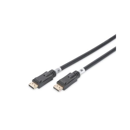 Cable DisplayPort amplificado Connectland 10 m Negro