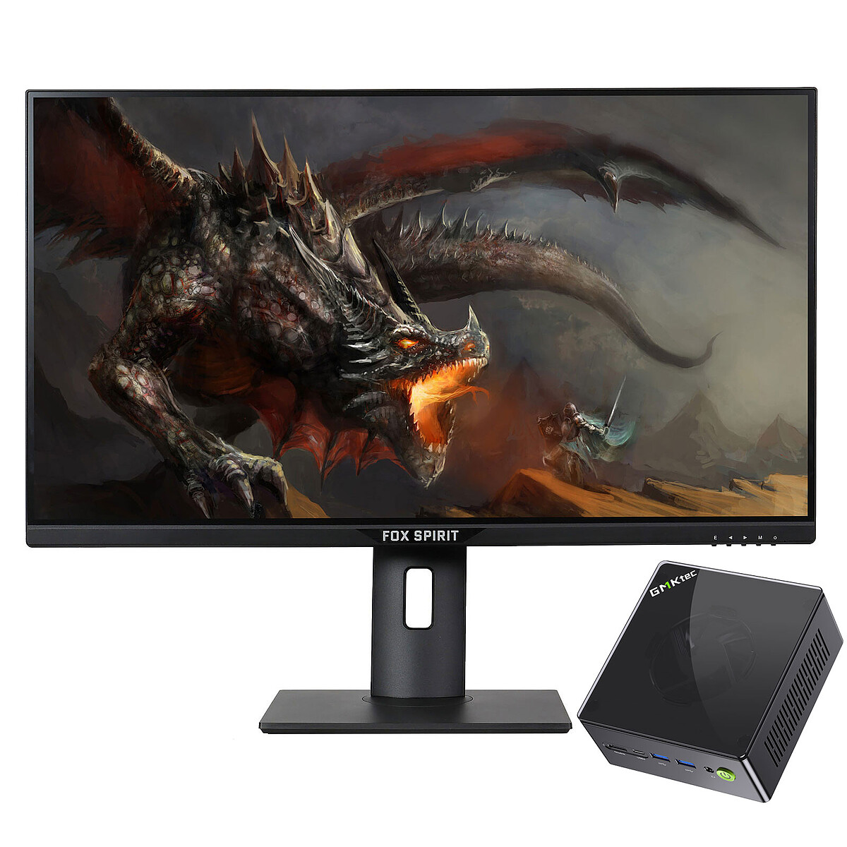 Mini PC Workstation R7-8845HS 32/1024 28" W11P