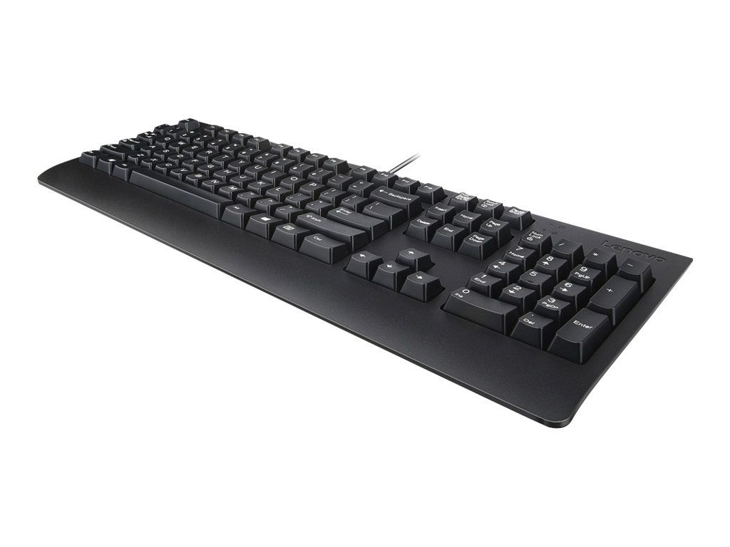 Lenovo Preferred Pro II Keyboard - USB - AZERTY - Black