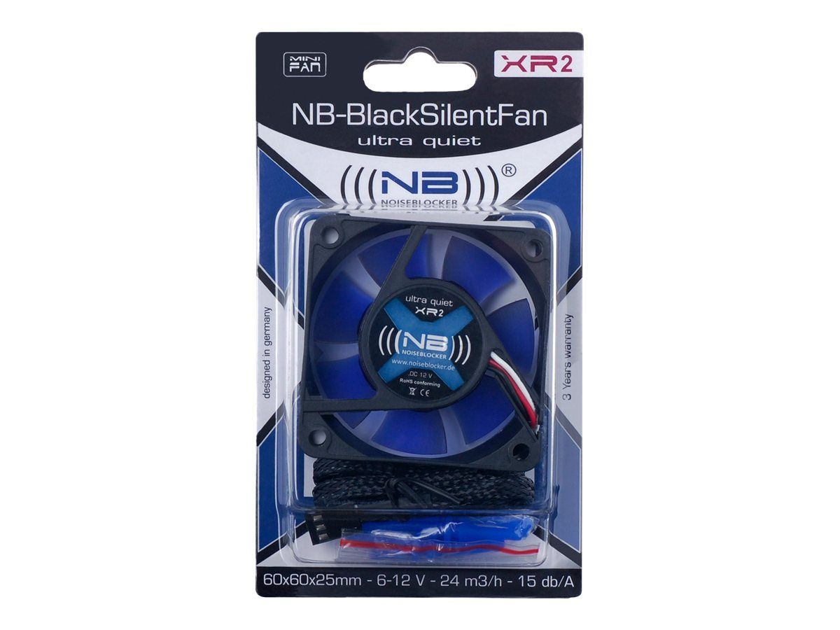Blacknoise BlackSilentFan XR-2 - 60mm Chassis Fan