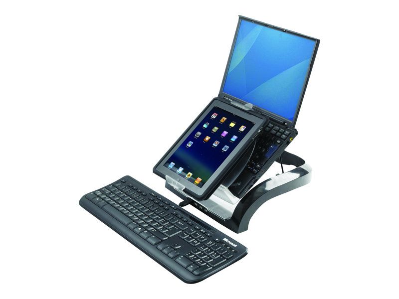 Soporte para portátil Fellowes Plus Smart Suites - Negro