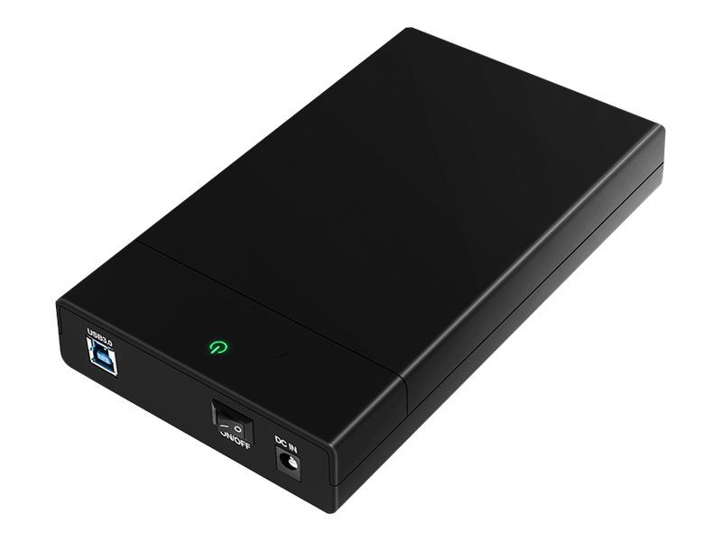 CoreParts 3.5" SATA to USB 3.0 External Enclosure, Black