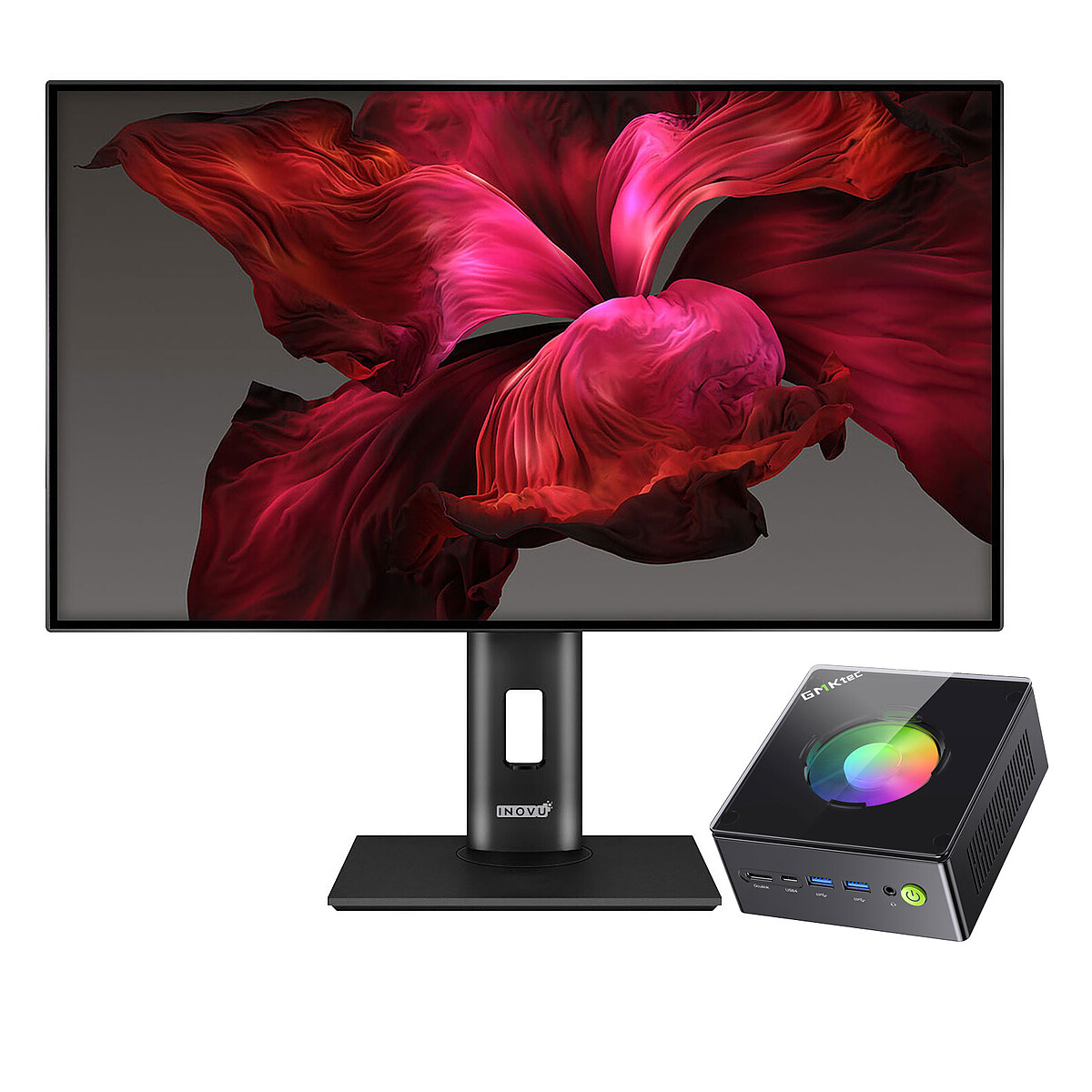 Mini PC Workstation R9-8945HS 32/2048 27" W11P