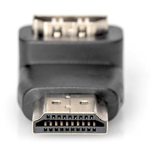 Digitus 4K/Ultra HD & 3D HDMI Adapter with 90° Angle